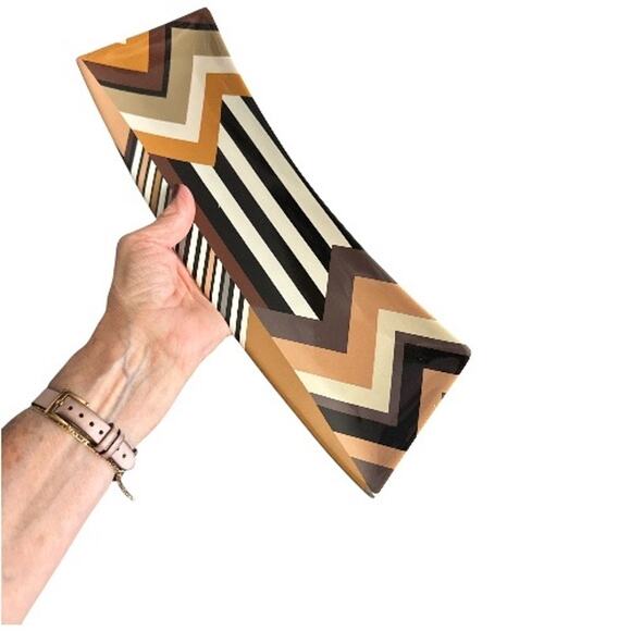 Missoni for Target Geometric Stoneware Curved Appetizer Plates - Picture 8 of 10